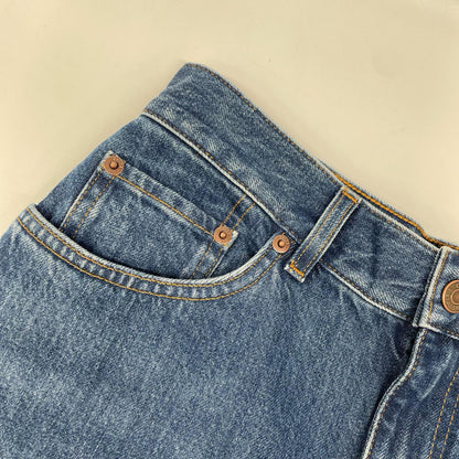 Chloe クロエ 26FW CHC24ADP0215040228 ナイトブルー コットン WIDE-LEG JEANS IN DENIM/ワイドレッグ ジーンズ ボトムス