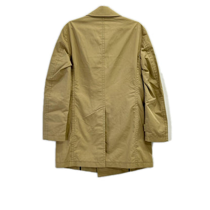 TAGLIATORE タリアトーレ Brilla per il gusto別注 C8UER010 CHARLIE ベージュ コットン×ナイロン ダブルブレストピーコート コート