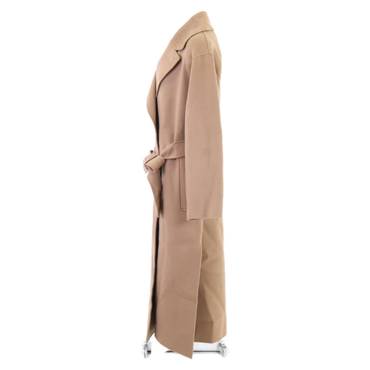 S MaxMara エスマックスマーラ 【新品同様/国内正規】9016095306 CUORE クオーレ ウール スカーフ/ベルト付 ロング コート