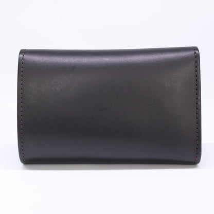 WILDSWANS ワイルドスワンズ M3-BYRNE/EB/BK バーン イングリッシュブライドルレザー 中型三つ折り財布 三つ折り財布（小銭入れあり）