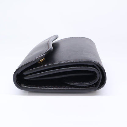 WILDSWANS ワイルドスワンズ M3-BYRNE/EB/BK バーン イングリッシュブライドルレザー 中型三つ折り財布 三つ折り財布（小銭入れあり）