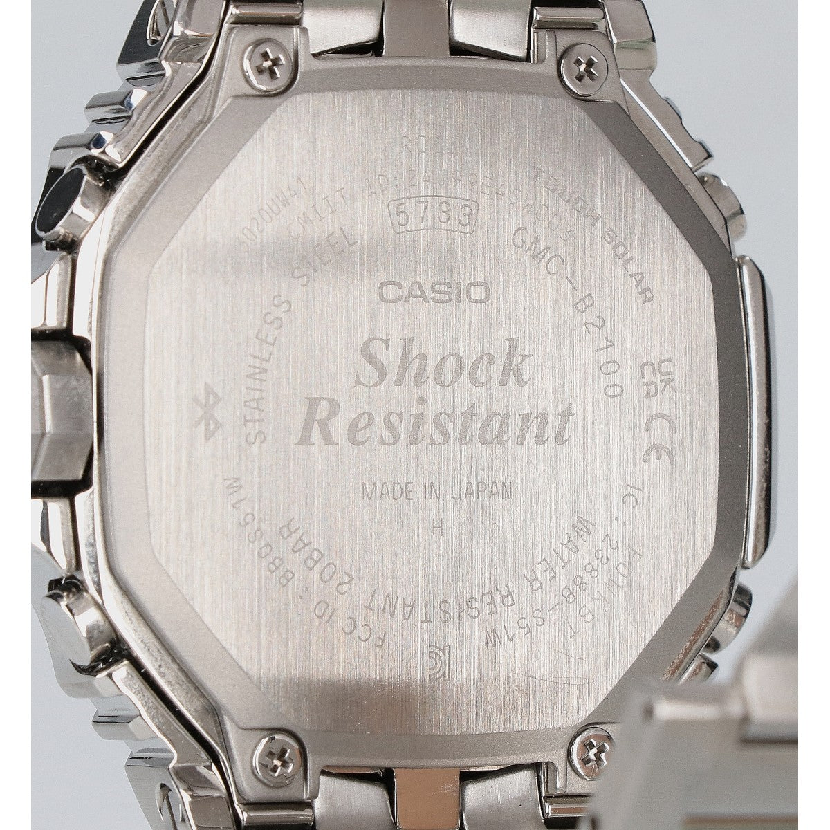 G-SHOCK ジーショック 【美品】GMC-B2100D-1AJF FULL METAL GMC-B2100 SERIES モバイルリンク機能 タフソーラー 腕時計
