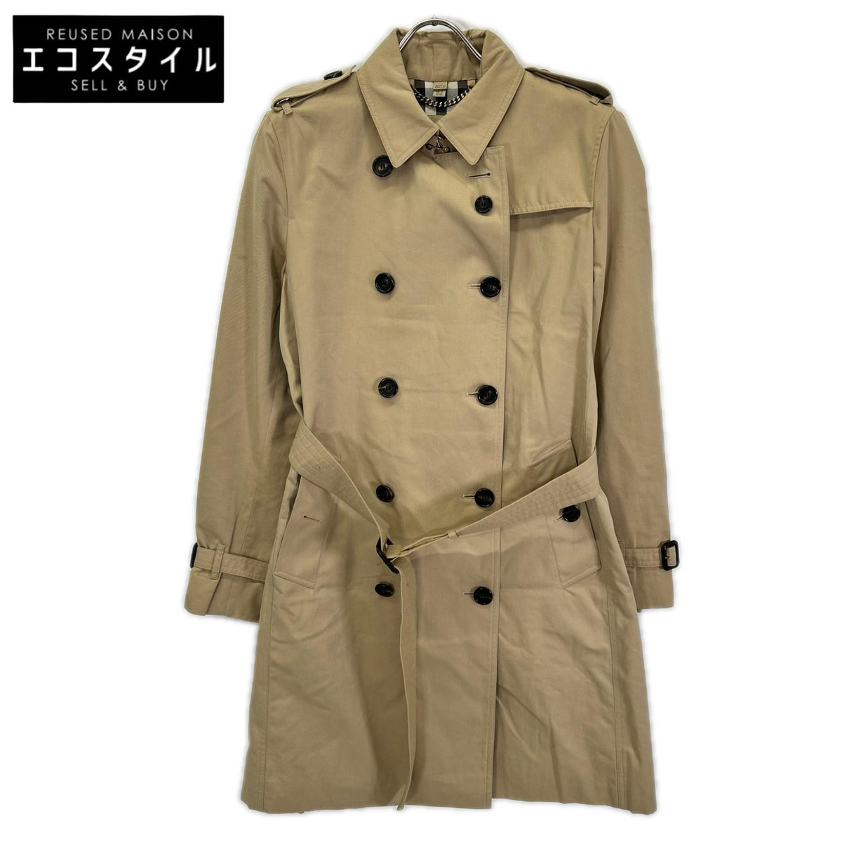BURBERRY バーバリー 2850 ベージュ THE KENSINGTON LONG/ケンジントン ロング トレンチコート コート