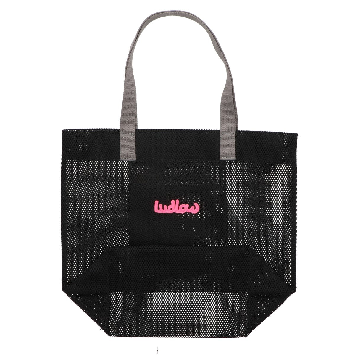 LUDLOW ラドロー 【美品】ELLE SHOP限定 Bonjour メッシュ トートバッグ