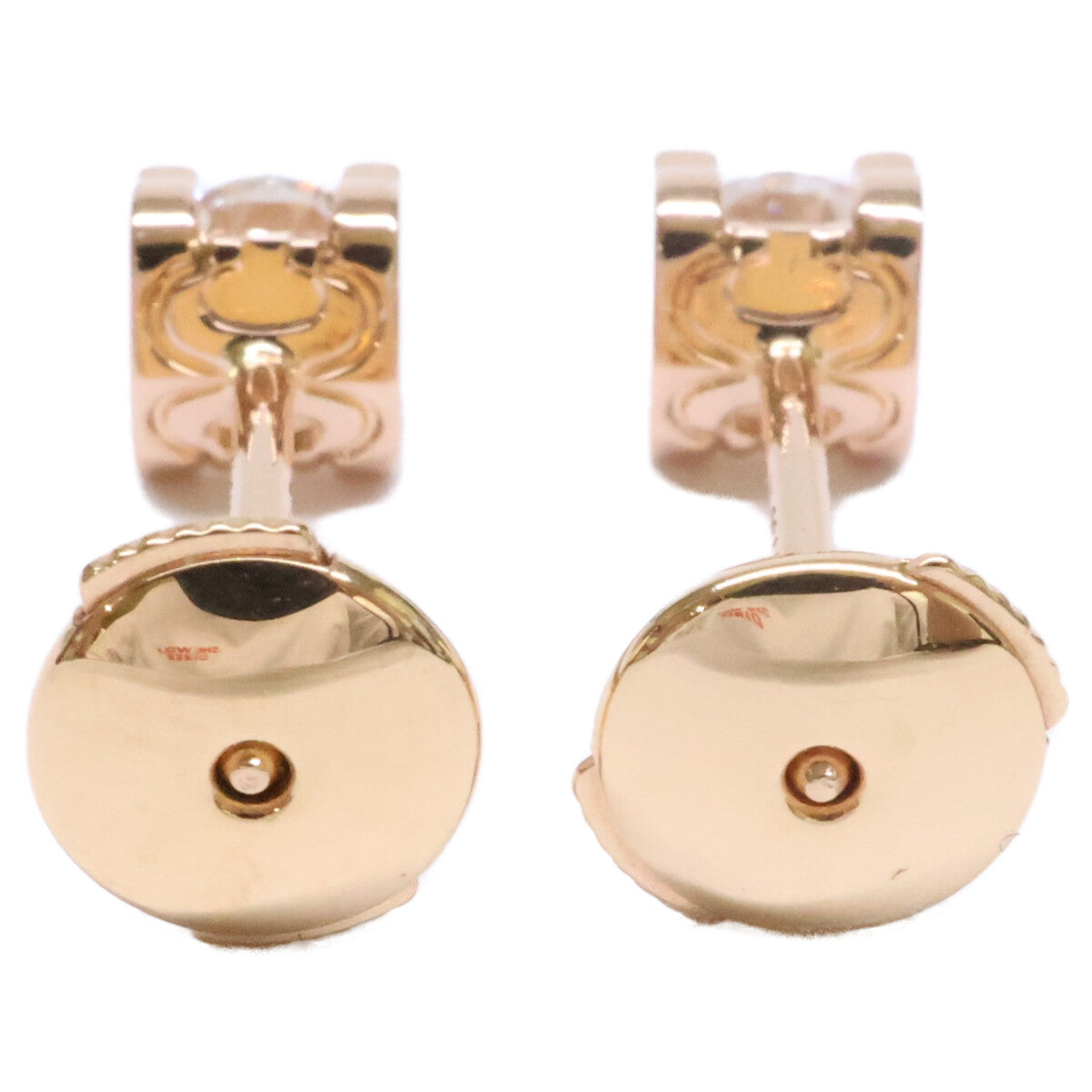 Cartier カルティエ 新品仕上げ済み N8515131 750 C ドゥ カルティエ 0.19ctブリリアントカットダイヤモンド ピアス