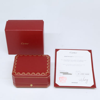 Cartier カルティエ 新品仕上げ済み N8515131 750 C ドゥ カルティエ 0.19ctブリリアントカットダイヤモンド ピアス