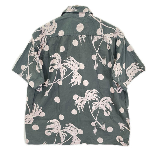 SUN SURF サンサーフ 【Duke Kahanamoku】DK39451 MOONLIGHT PALMTREE/ムーンライト・パームツリー アロハシャツ トップス