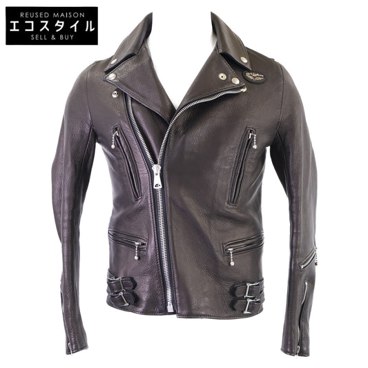 Lewis Leathers ルイスレザー 【美品】The REAL McCOY'S別注 LIGHTNING ライトニング ディアスキン ダブルライダースジャケット ジャケット
