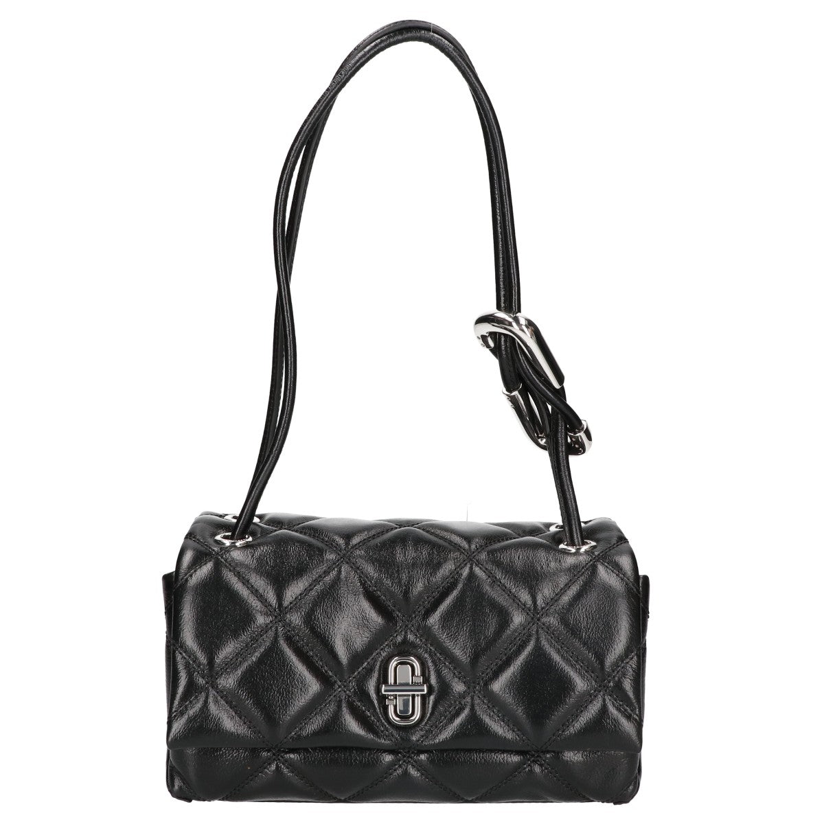 MARC JACOBS マーク ジェイコブス 【新品同様】2S5HSH023H02 001 ザ キルテッド レザー デュアル バッグ ショルダーバッグ