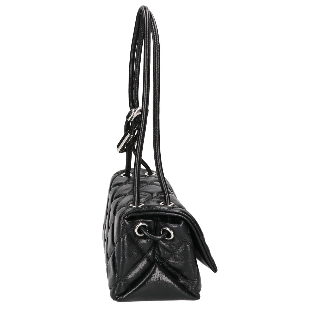 MARC JACOBS マーク ジェイコブス 【新品同様】2S5HSH023H02 001 ザ キルテッド レザー デュアル バッグ ショルダーバッグ