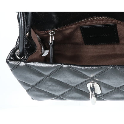 MARC JACOBS マーク ジェイコブス 【新品同様】2S5HSH023H02 001 ザ キルテッド レザー デュアル バッグ ショルダーバッグ