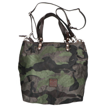 CAMPOMAGGI カンポマッジ C041720ND カモフラージュ ナイロン2WAYショルダー トートバッグ
