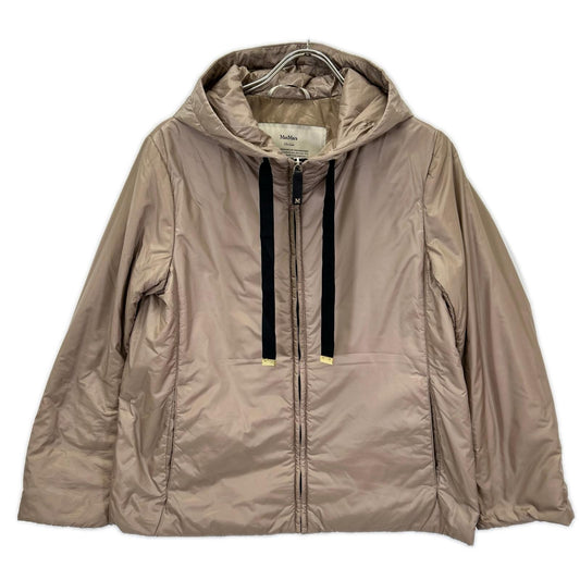 Max Mara マックスマーラ ベージュ THE CUBE GREENH CAMELUXE中綿フーディジャケット ジャケット