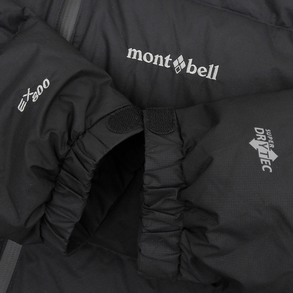 mont-bell モンベル 美品 パーマフロスト ライトダウンジャケット メンズ ブラック L 1101715 ジャケット