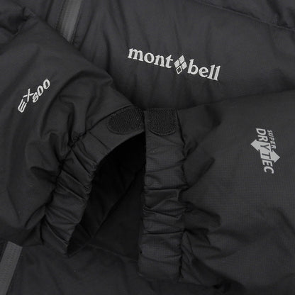 mont-bell モンベル 美品 パーマフロスト ライトダウンジャケット メンズ ブラック L 1101715 ジャケット