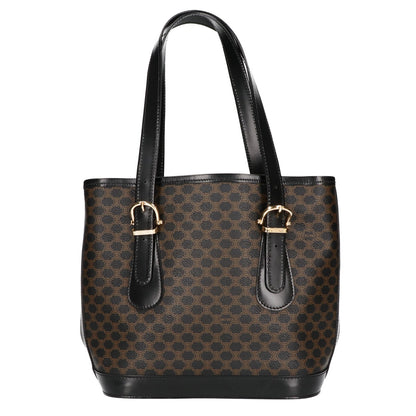 CELINE セリーヌ DM00/1 マカダム PVC/レザー ハンドバッグ