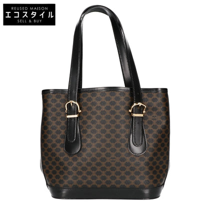 CELINE セリーヌ DM00/1 マカダム PVC/レザー ハンドバッグ