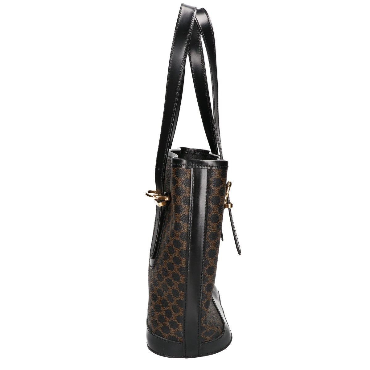 CELINE セリーヌ DM00/1 マカダム PVC/レザー ハンドバッグ