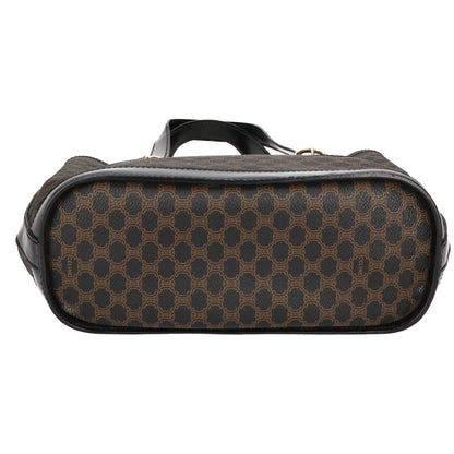 CELINE セリーヌ DM00/1 マカダム PVC/レザー ハンドバッグ