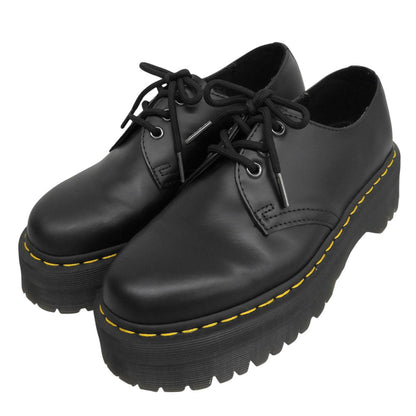 Dr.Martens ドクターマーチン レザー 1461 QUAD 3 ホール シューズ メンズ ブラック UK6 シューズ