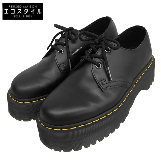 Dr.Martens ドクターマーチン レザー 1461 QUAD 3 ホール シューズ メンズ ブラック UK6 シューズ