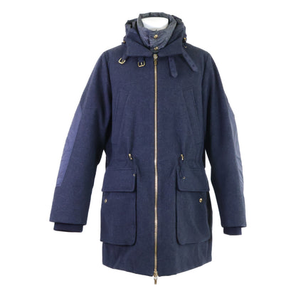 MONCLER モンクレール GAMME BLEU A2391423380 GIACCONE ウール レイヤード フーディダウン コート