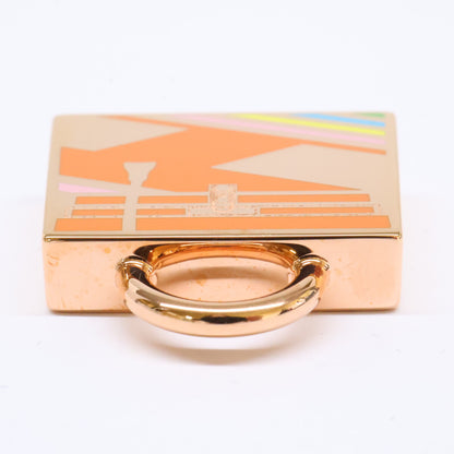 HERMES エルメス 【美品】キュリオジテ ケリー ラキュ Hヴィブラシオン チャーム