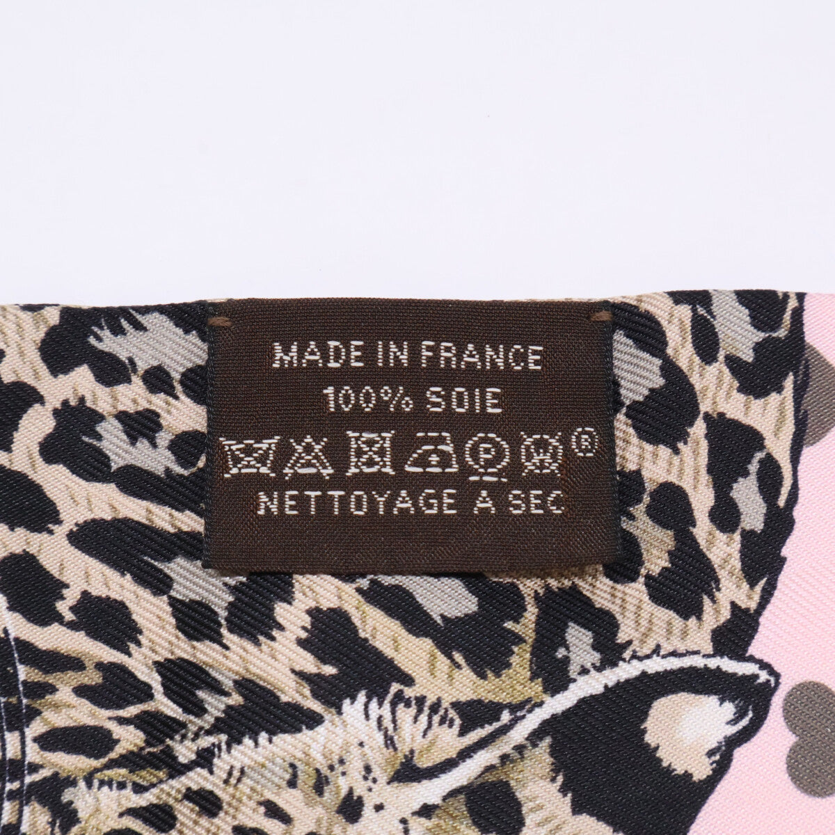 HERMES エルメス 【美品】H063513S 22 JUNGLE LOVE LOVE ジャングルラブラブ シルク ツイリー スカーフ