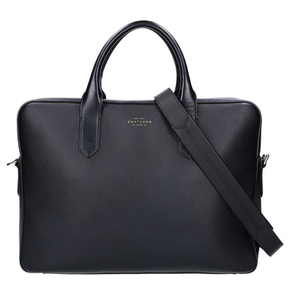 SMYTHSON スマイソン 美品 グレインレザー パナマ ライトウェイト ラージ ブリーフケース ビジネスバッグ ビジネスバッグ ブリーフケース