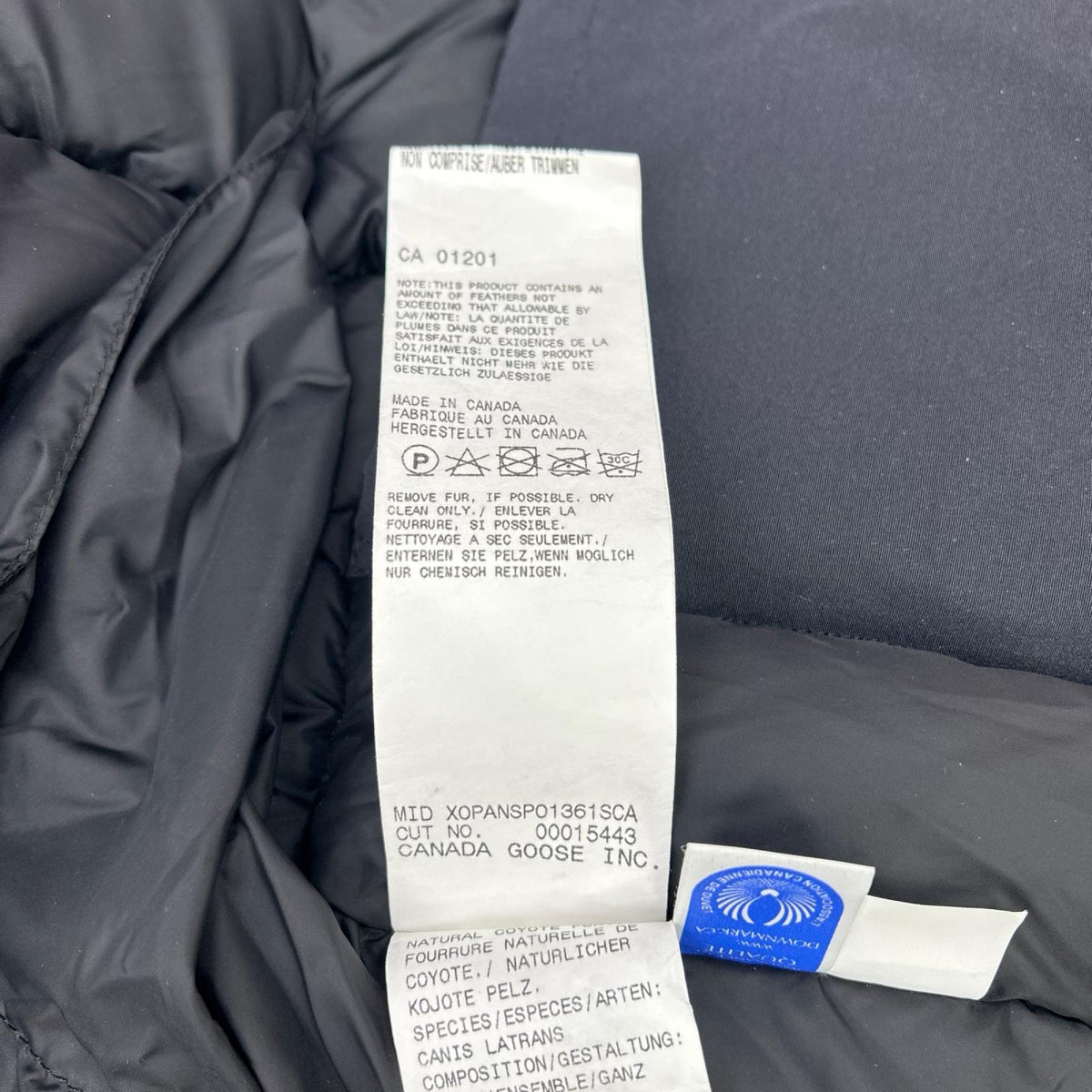 CANADA GOOSE カナダグース 4565M ネイビー EXPEDITION PARKA/エクスヘディションパーカ ジャケット