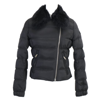 PRADA プラダ 【美品/国内正規】29Y510 R202 トライアングルロゴプレート シープファーカラー付ダウンジャケット ジャケット