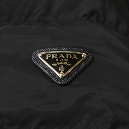 PRADA プラダ 【美品/国内正規】29Y510 R202 トライアングルロゴプレート シープファーカラー付ダウンジャケット ジャケット