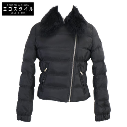 PRADA プラダ 【美品/国内正規】29Y510 R202 トライアングルロゴプレート シープファーカラー付ダウンジャケット ジャケット