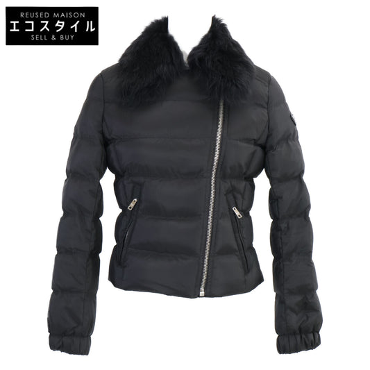 PRADA プラダ 【美品/国内正規】29Y510 R202 トライアングルロゴプレート シープファーカラー付ダウンジャケット ジャケット