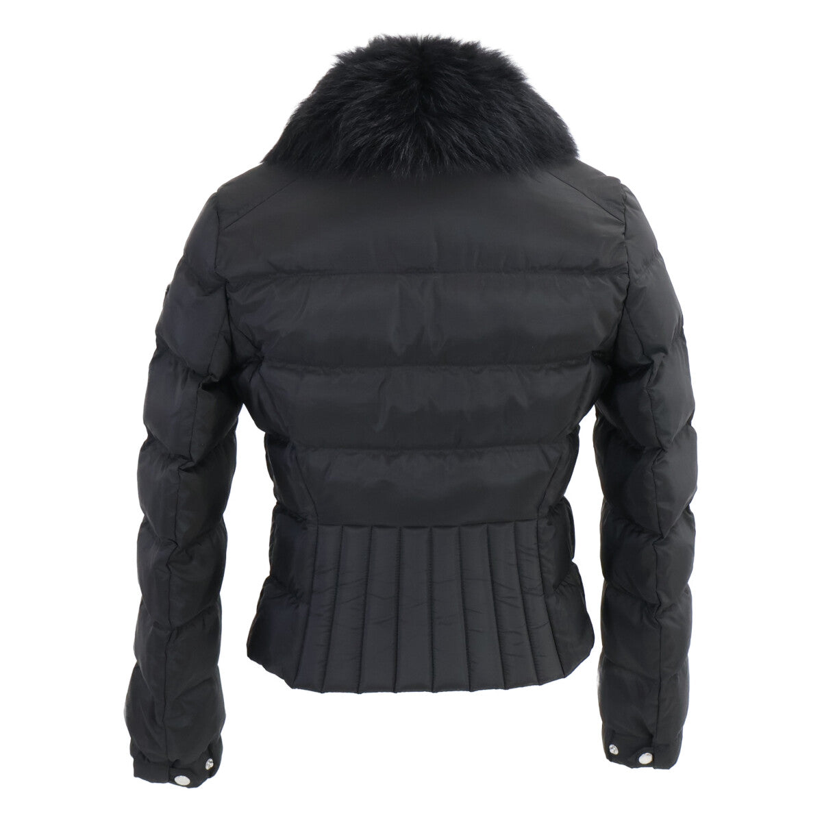 PRADA プラダ 【美品/国内正規】29Y510 R202 トライアングルロゴプレート シープファーカラー付ダウンジャケット ジャケット