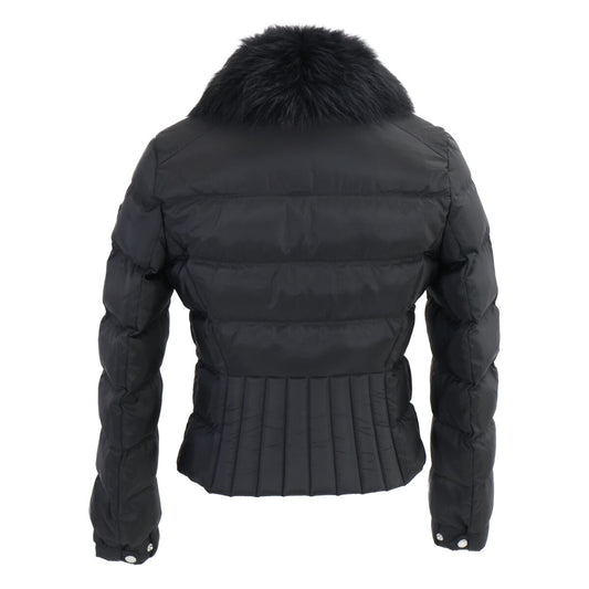 PRADA プラダ 【美品/国内正規】29Y510 R202 トライアングルロゴプレート シープファーカラー付ダウンジャケット ジャケット