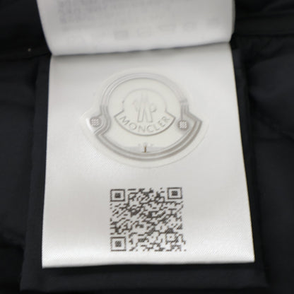 MONCLER モンクレール 【美品/24AW】BUTOR ビュトール メタルロゴベルト ノーカラー ロングダウンベスト/ コート
