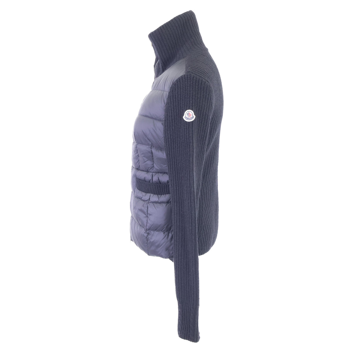 MONCLER モンクレール 【美品/24AW】J20939B00033 CARDIGAN TRICOT ニット/ダウン切替 スタンドカラージャケット ジャケット