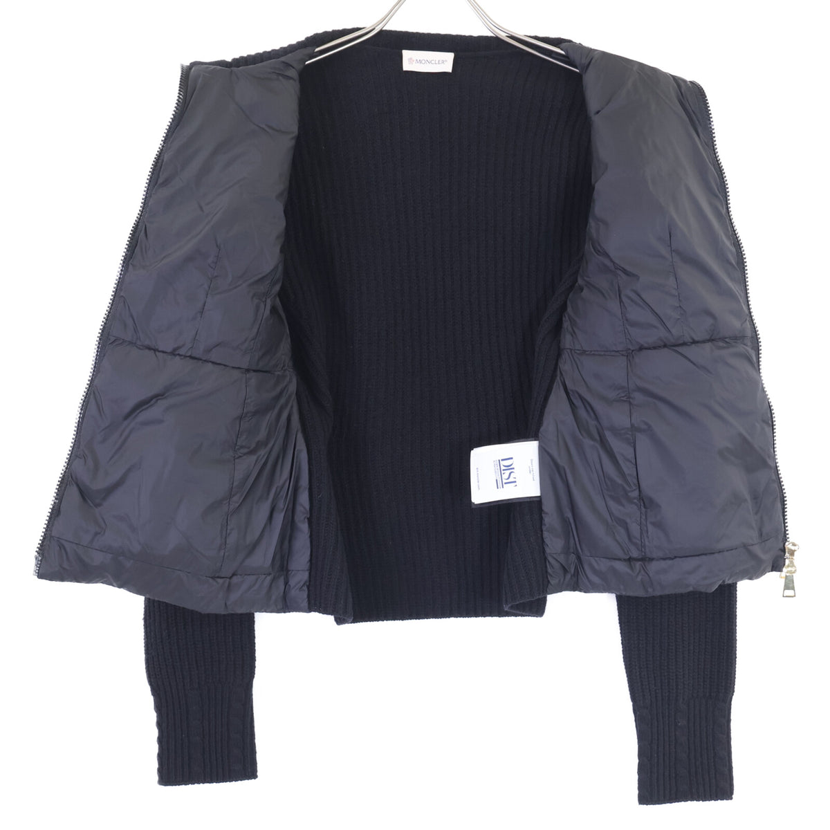 MONCLER モンクレール 【美品/24AW】J20939B00033 CARDIGAN TRICOT ニット/ダウン切替 スタンドカラージャケット ジャケット