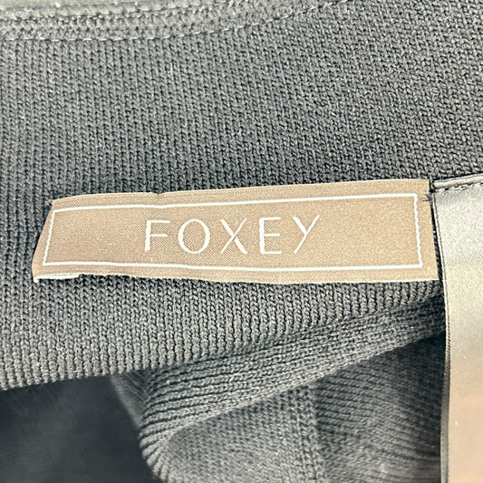 FOXEY フォクシー 43274 KSSOX01TM ブラック アセテート× ナイロン KNIT SKIRT RONDO/ニットスカート ロンド スカート