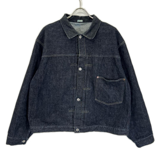 A.PRESSE アプレッセ 26SS AP-1001 ワンウォッシュ/インディゴ オリジナルタックボタン 13.5oz 1st Type Denim Jacket ジャケット