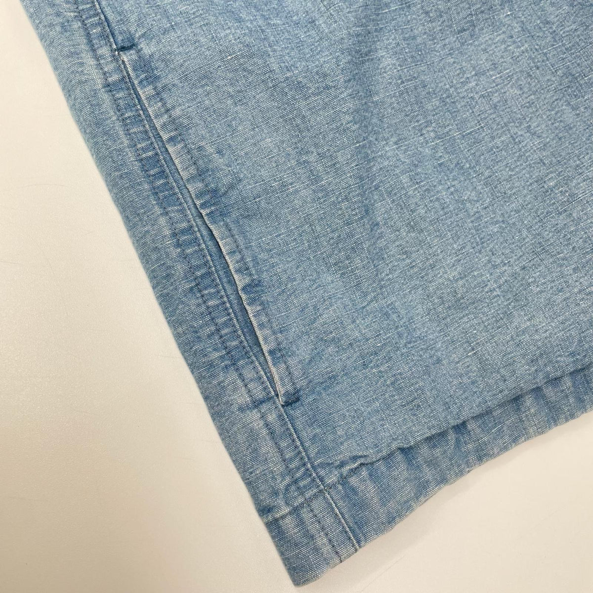 Pablo vinci パブロヴィンチ 24AW PBL-24AW-SH05-BULK ライトブルー コットンリネン シャンブレー ジップ シャツジャケット ジャケット