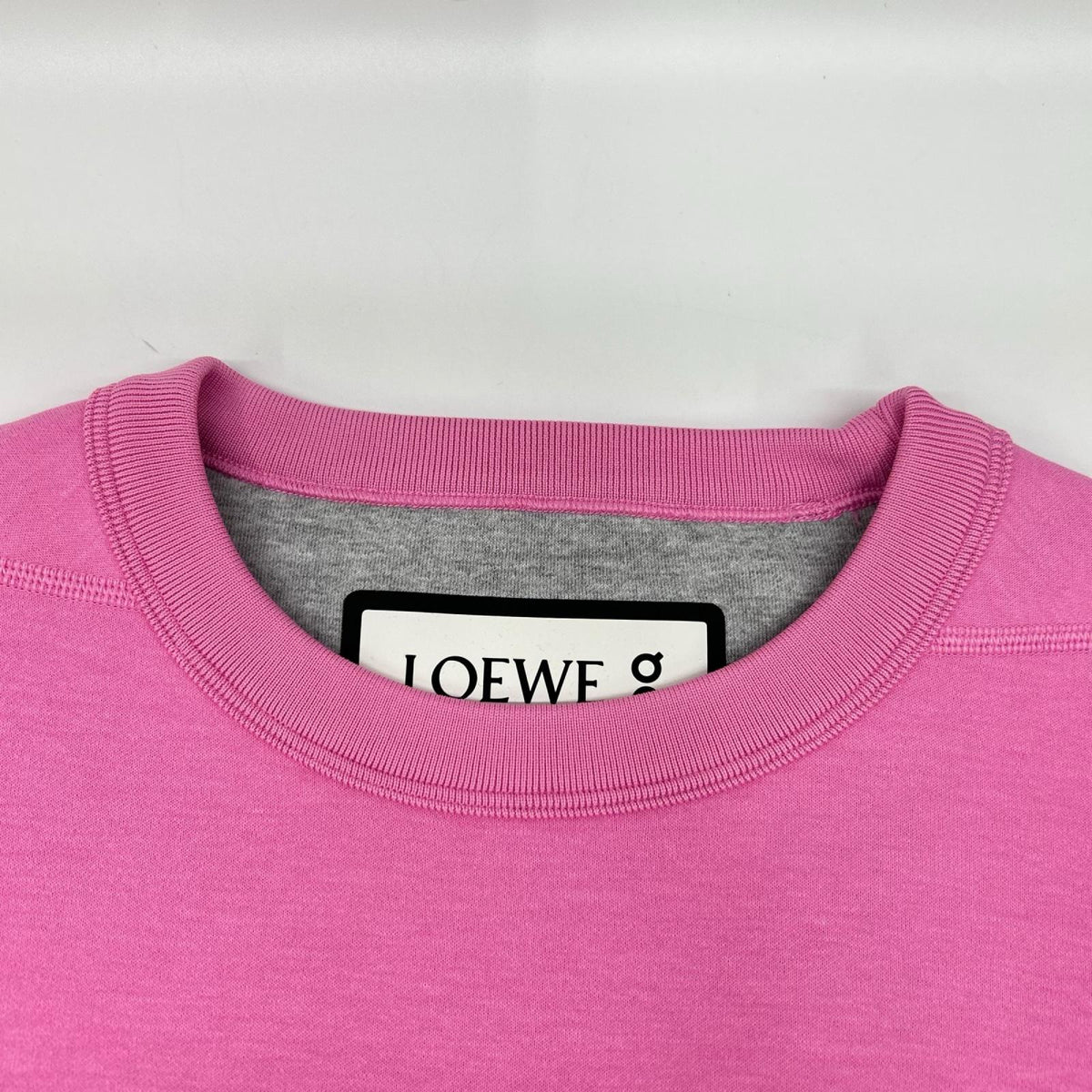 LOEWE ロエベ ×On H929Y24J01 ピンク リフレクティブコラボロゴ テクニカルジャージ スウェットシャツ トップス