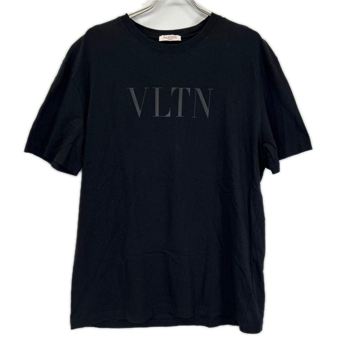 VALENTINO ヴァレンティノ 5V3MG10V96P ブラック ロゴプリント Tシャツ トップス