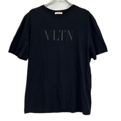VALENTINO ヴァレンティノ 5V3MG10V96P ブラック ロゴプリント Tシャツ トップス
