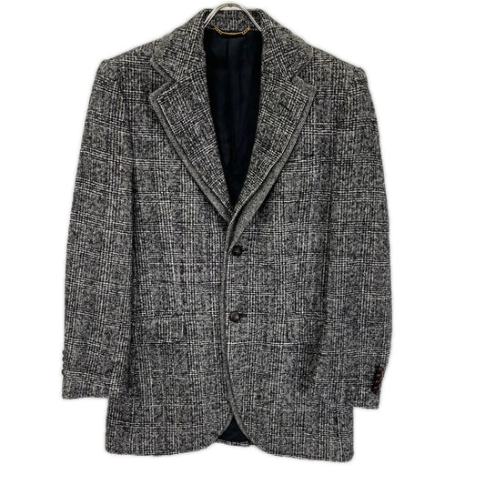 DOLCE&GABBANA ドルチェアンドガッバーナ グレー クルミ釦 アルパカ混 レイヤードジャケット ジャケット
