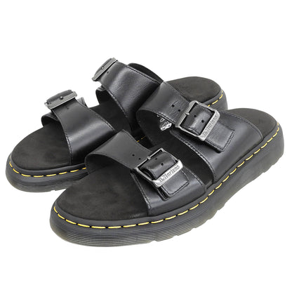Dr.Martens ドクターマーチン 美品 ジョセフ ダブルストラップ サンダル シューズ メンズ ブラック 8 シューズ