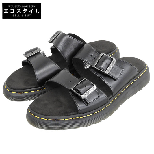 Dr.Martens ドクターマーチン 美品 ジョセフ ダブルストラップ サンダル シューズ メンズ ブラック 8 シューズ