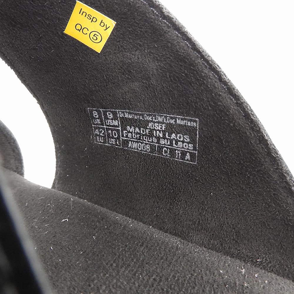 Dr.Martens ドクターマーチン 美品 ジョセフ ダブルストラップ サンダル シューズ メンズ ブラック 8 シューズ