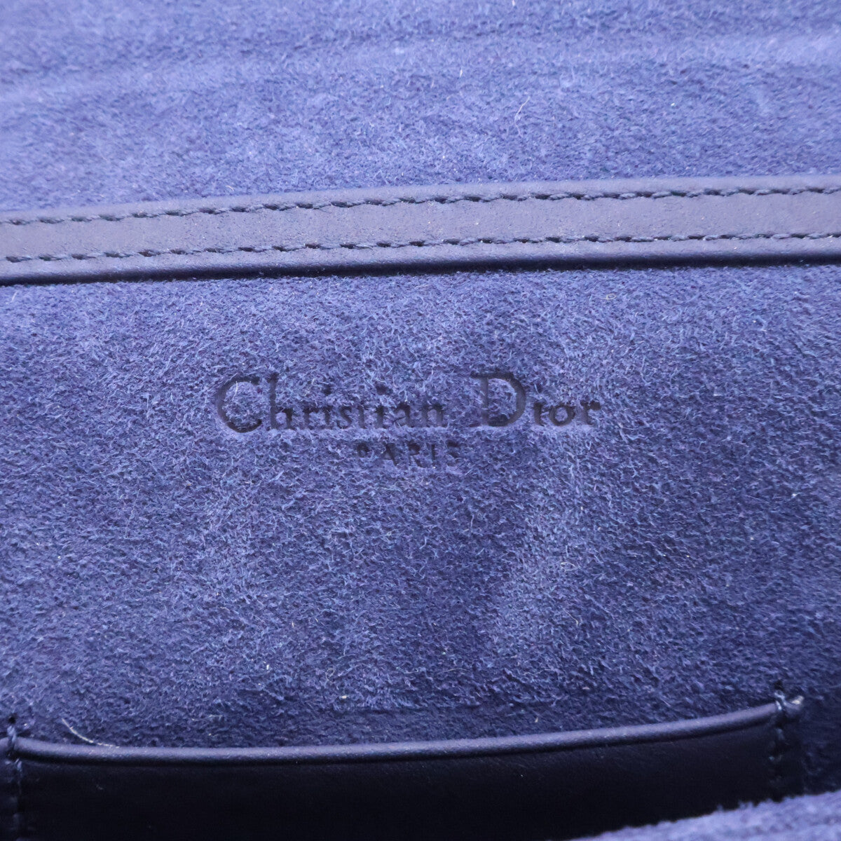 Christian Dior クリスチャンディオール 【美品】DIORAMA ディオラマ スタッズ ポシェット ショルダーバッグ